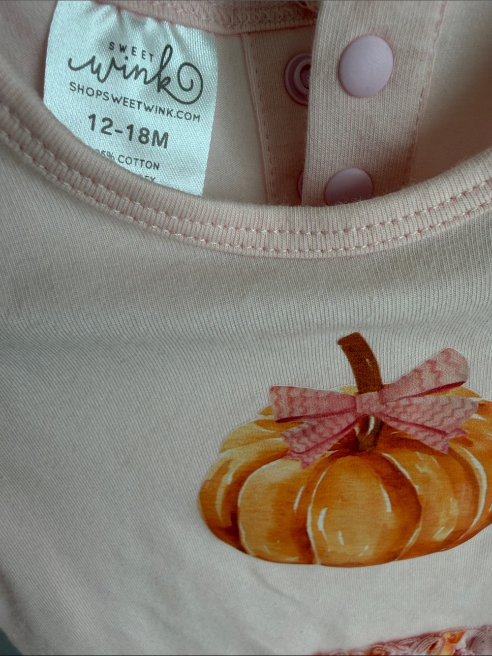 Sweet wink pumpkin dress - Picture 3 of 3